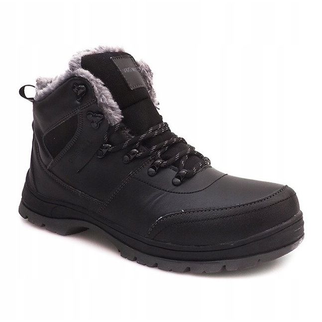 Varme snestøvler M16921 Sort 2
