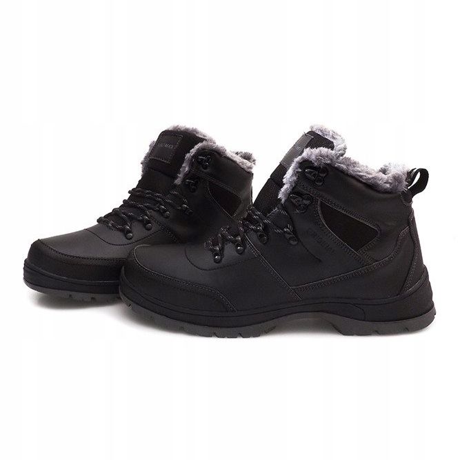 Varme snestøvler M16921 Sort 1