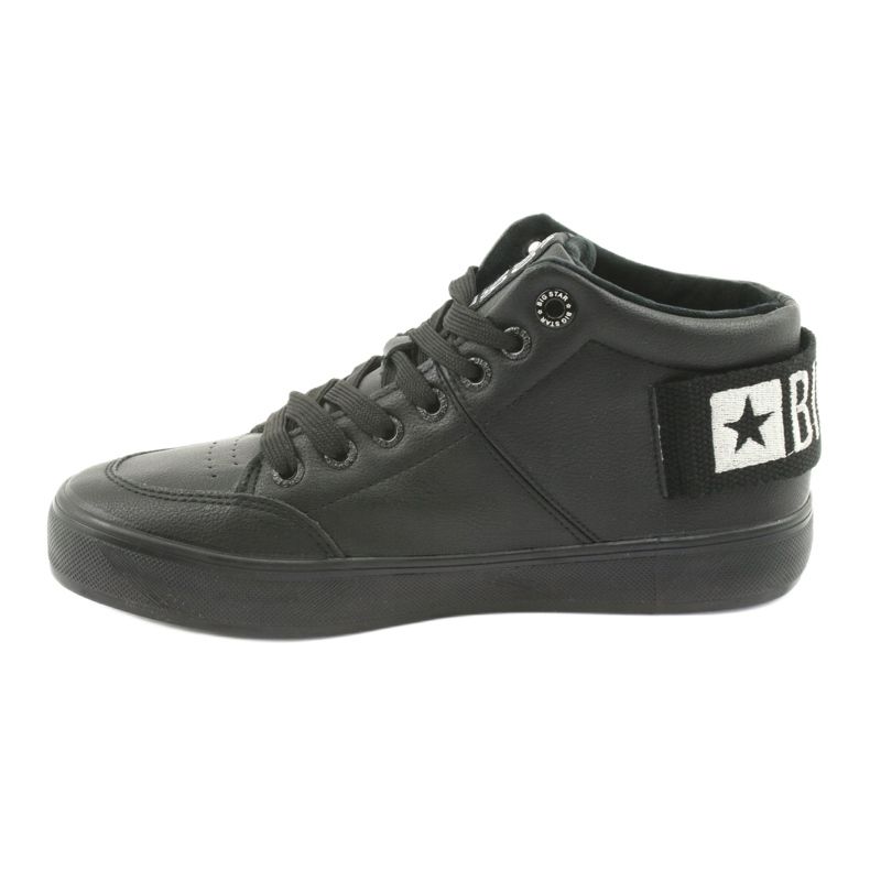 Big Star 274351 sorte høje sneakers 2