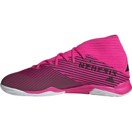 Fodboldsko adidas Nemeziz 19.3 I M F34411 pink grå sort 1