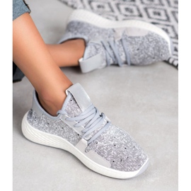 SHELOVET Slip-on sportssko grå 1