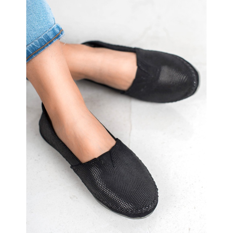 Filippo Sort læder Slip sneakers 1