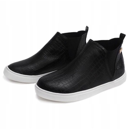 High Wedge Sneakers Creepers 5773 Sort 1