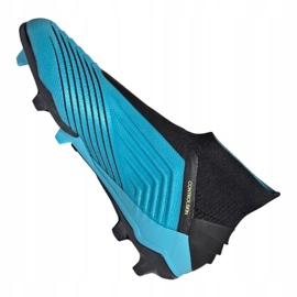 Adidas Predator 19+ Fg Jr G25788 fodboldstøvler blå blå 2