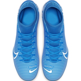 Nike Mercurial Superfly 7 Club FG / MG M AT7949-414 fodboldsko blå blå 1