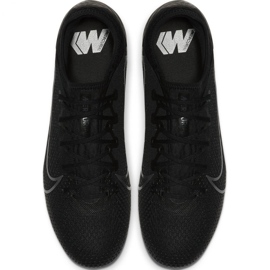 Nike Mercurial Vapor 13 Pro Tf M AT8004 001 fodboldsko sort 1
