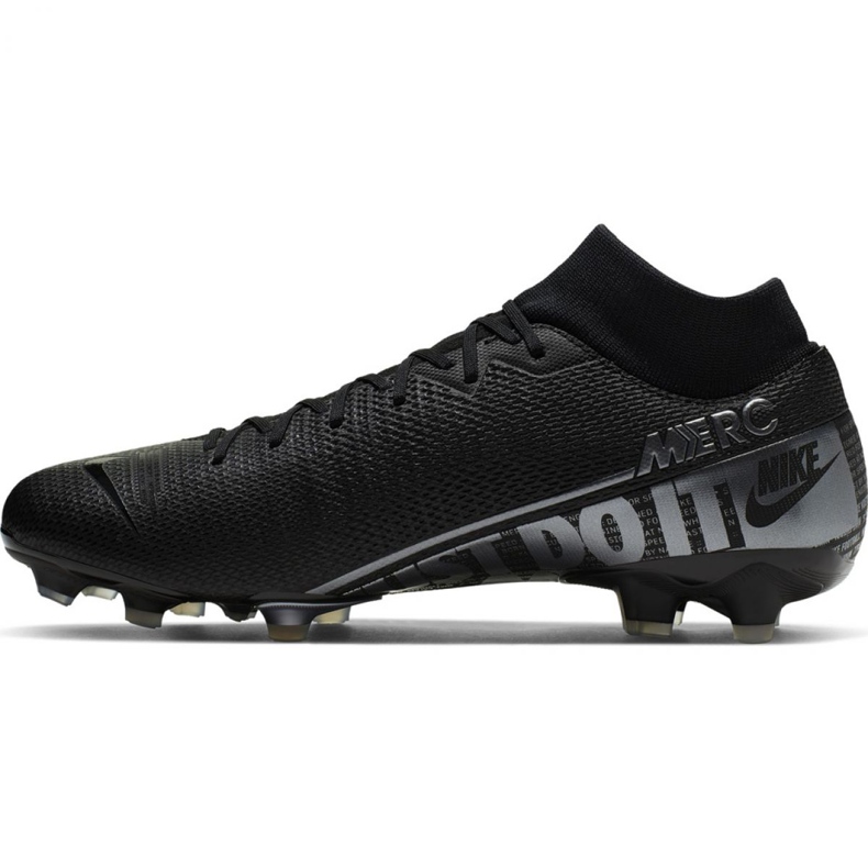 Nike Mercurial Superfly 7 Academy FG / MG M AT7946-001 fodboldsko sort sort 2