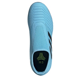Adidas Predator 19.3 Ll Tf Jr EF9041 fodboldstøvler blå blå 2