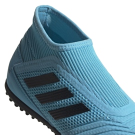 Adidas Predator 19.3 Ll Tf Jr EF9041 fodboldstøvler blå blå 3