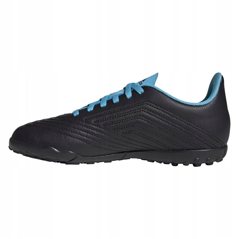 Adidas Predator 19.4 Tf Jr G25826 fodboldstøvler flerfarvet sort 1