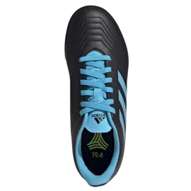 Adidas Predator 19.4 Tf Jr G25826 fodboldstøvler flerfarvet sort 2