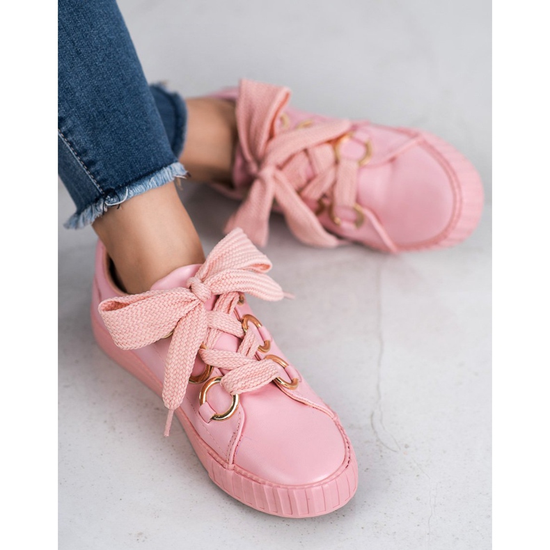 Seastar Lyserøde brogues 2