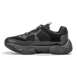 SHELOVET Moderigtige sorte sneakers 2