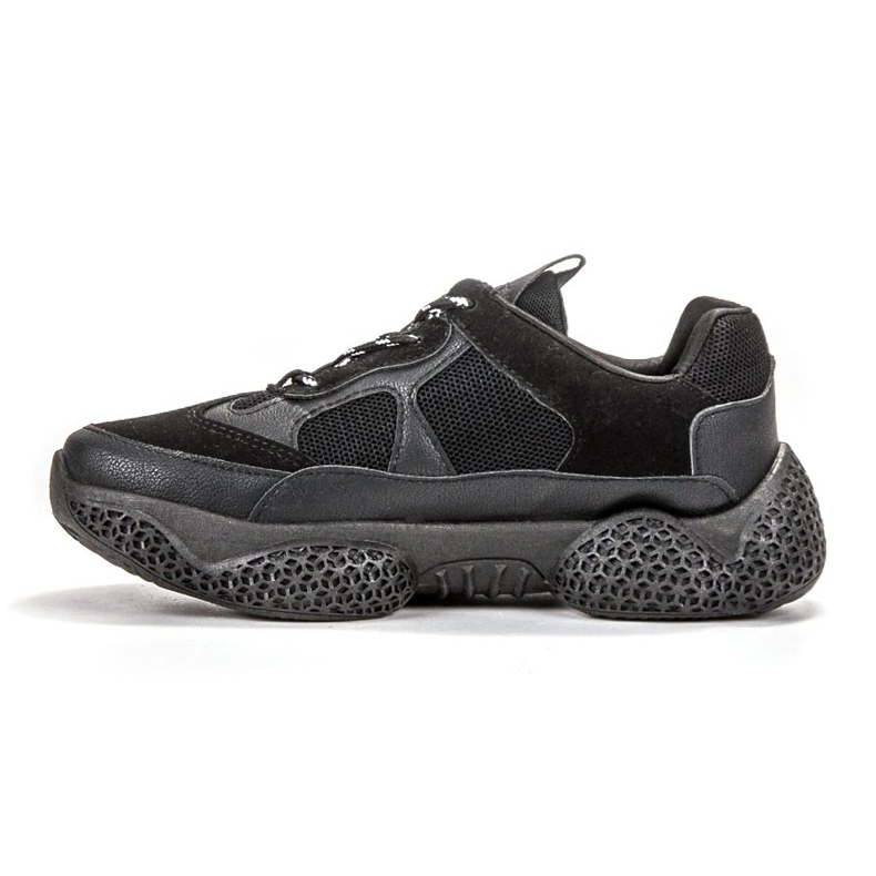SHELOVET Moderigtige sorte sneakers 2