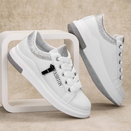 SHELOVET Mode sportssko hvid 2