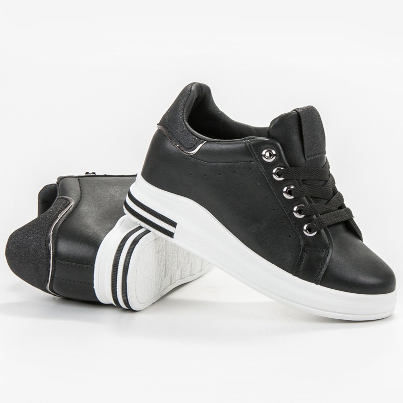 SHELOVET Wedge Sneakers sort 1