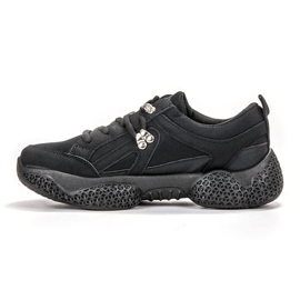 SHELOVET Sorte sneakers 1