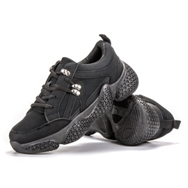 SHELOVET Sorte sneakers 2
