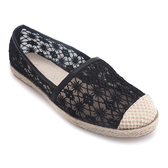 Ballerinas Espadrilles YBS136 Sort 1