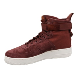 Nike Air Force 1 Sf Mid M 917753-202 sko rød 1
