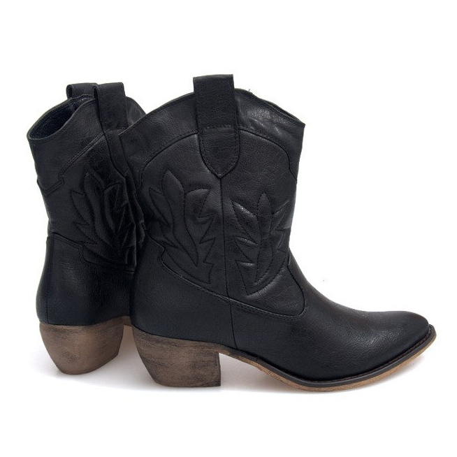 Cowboystøvler 10601 Sort 1