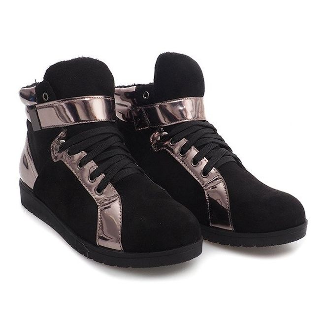 Varme sneakers 2026-1 Sort grå 1