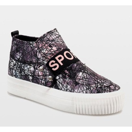 Sorte sneakers 623 flerfarvet 1