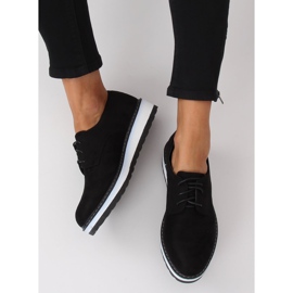 Sorte kvinders loafers C-7225 Sort 2