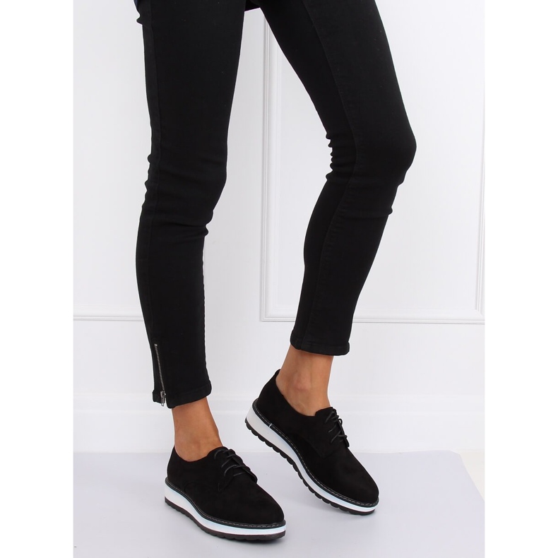 Sorte kvinders loafers C-7225 Sort 1