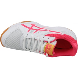 Asics Upcourt 3 Gs Jr 1074A005-104 volleyballsko flerfarvet hvid 2