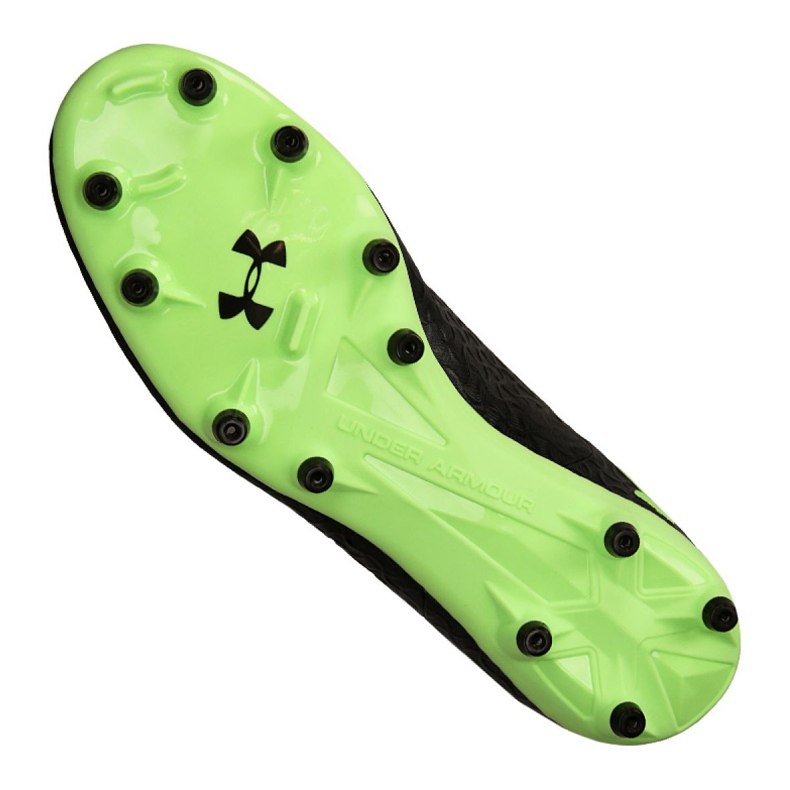 Nike Under Armour Magnetico Premiere Fg M 3000113-002 fodboldstøvler sort sort 2