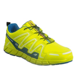 Sportowe Sneakers Sneakers RS82716-4M GRØN / BLÅ gul 1
