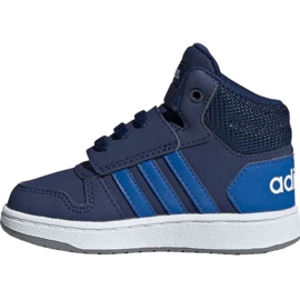 Adidas Hoops Mid 2.0 EE6714 børnesko marine blå 2