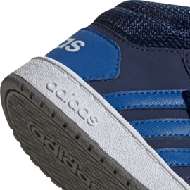 Adidas Hoops Mid 2.0 EE6714 børnesko marine blå 4