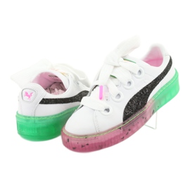 Platform Candy Prinsesse Sophia Webster PUMA Hvid PUMA Sort lyserød grøn 3