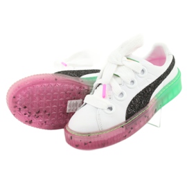 Platform Candy Prinsesse Sophia Webster PUMA Hvid PUMA Sort lyserød grøn 4