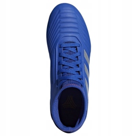 Adidas Predator 19.3 Tf Jr CM8546 blå sko 2