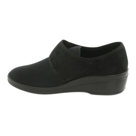 DR.ORTO Befado dametøfler med velcro, pu 033D002, sorte 2