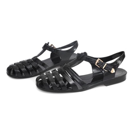 Meliski PT36 sorte romerske sandaler 1