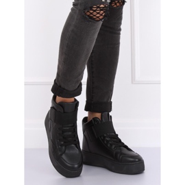 Sorte sneakers LA55 Sort 2