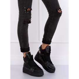 Sorte sneakers LA56 Sort 1