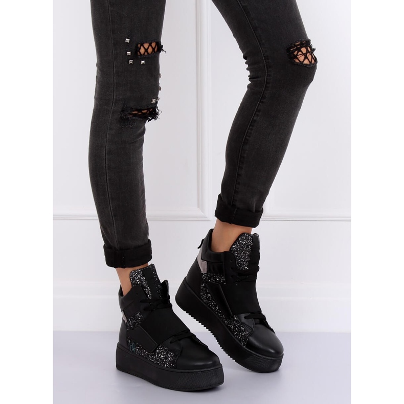 Sorte sneakers LA56 Sort 1