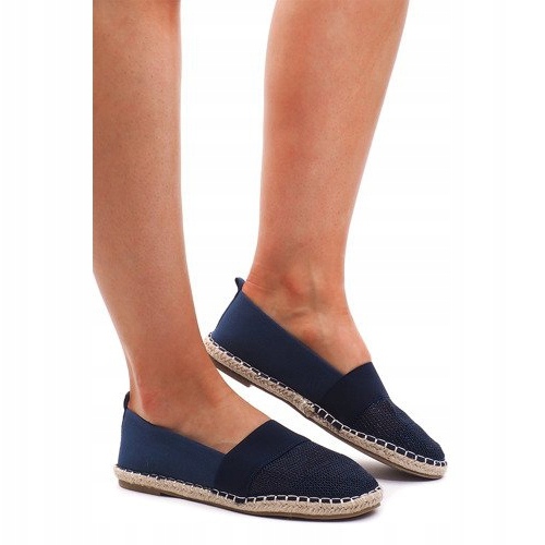 Openwork Espadrilles Sneakers 188-38 Marineblå 1
