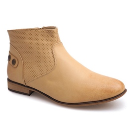 Elegante støvler, sko CM06 Beige 1