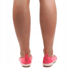 Suede Ballerinas Espadrilles 889-103 Pink lyserød 2