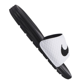 Nike Benassi Solarsoft Slide 705474-100 hvid sort 1