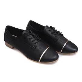 Women's Openwork Jazz Sko 6-154 Sort 1