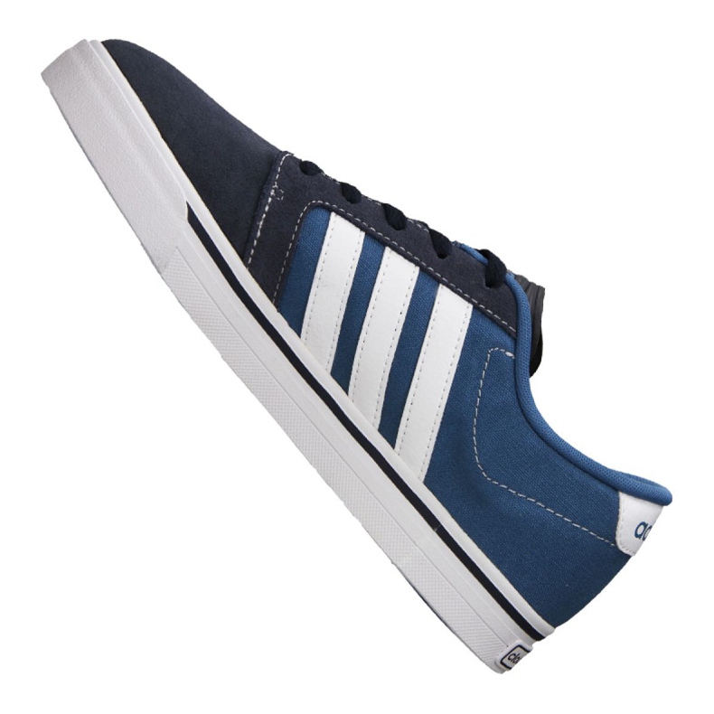 Adidas Cloudfoam Super Skate M AW3895 sko hvid marineblå blå 1