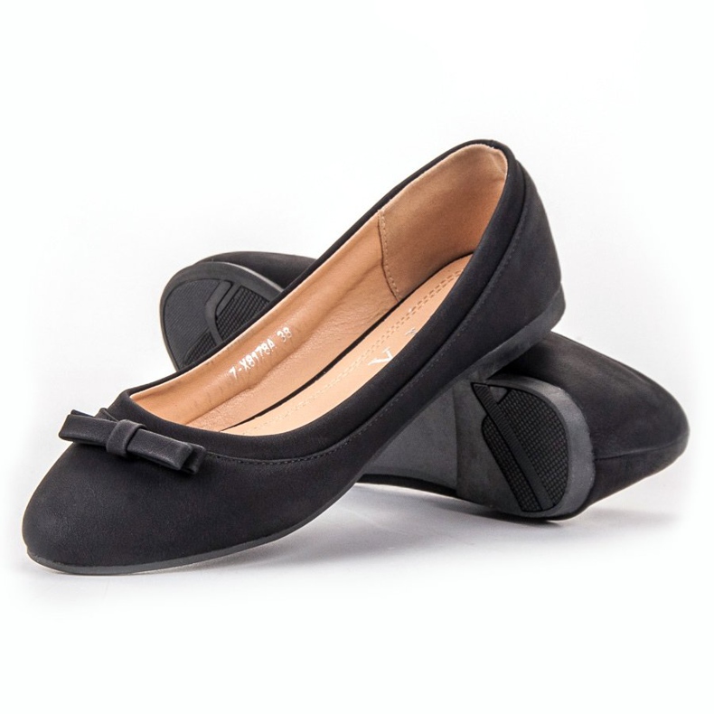 RTX WALK Sorte ballerinaer 1
