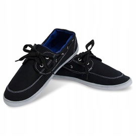 Cloth Loafers Sneakers VB14 Sort 1